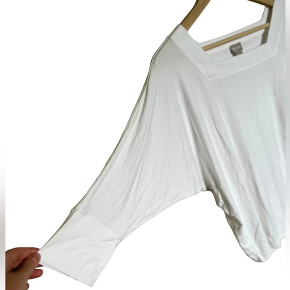 Chico’s • White Square-Neck Top - Picture 6 of 9
